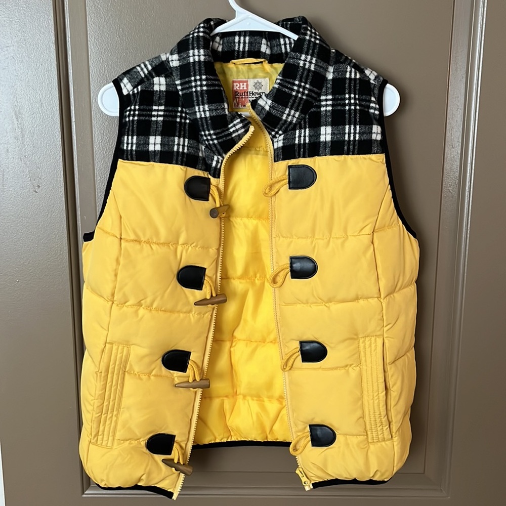 Ruff hewn like new puffer vest size medium